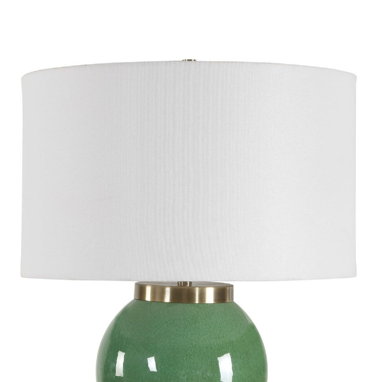 Stacked Green Spheres Table Lamp | Oroa.com