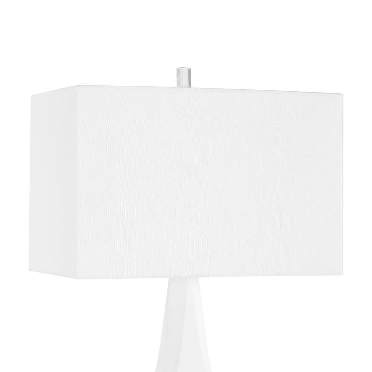 White Sculptural Table Lamp | Oroa.com