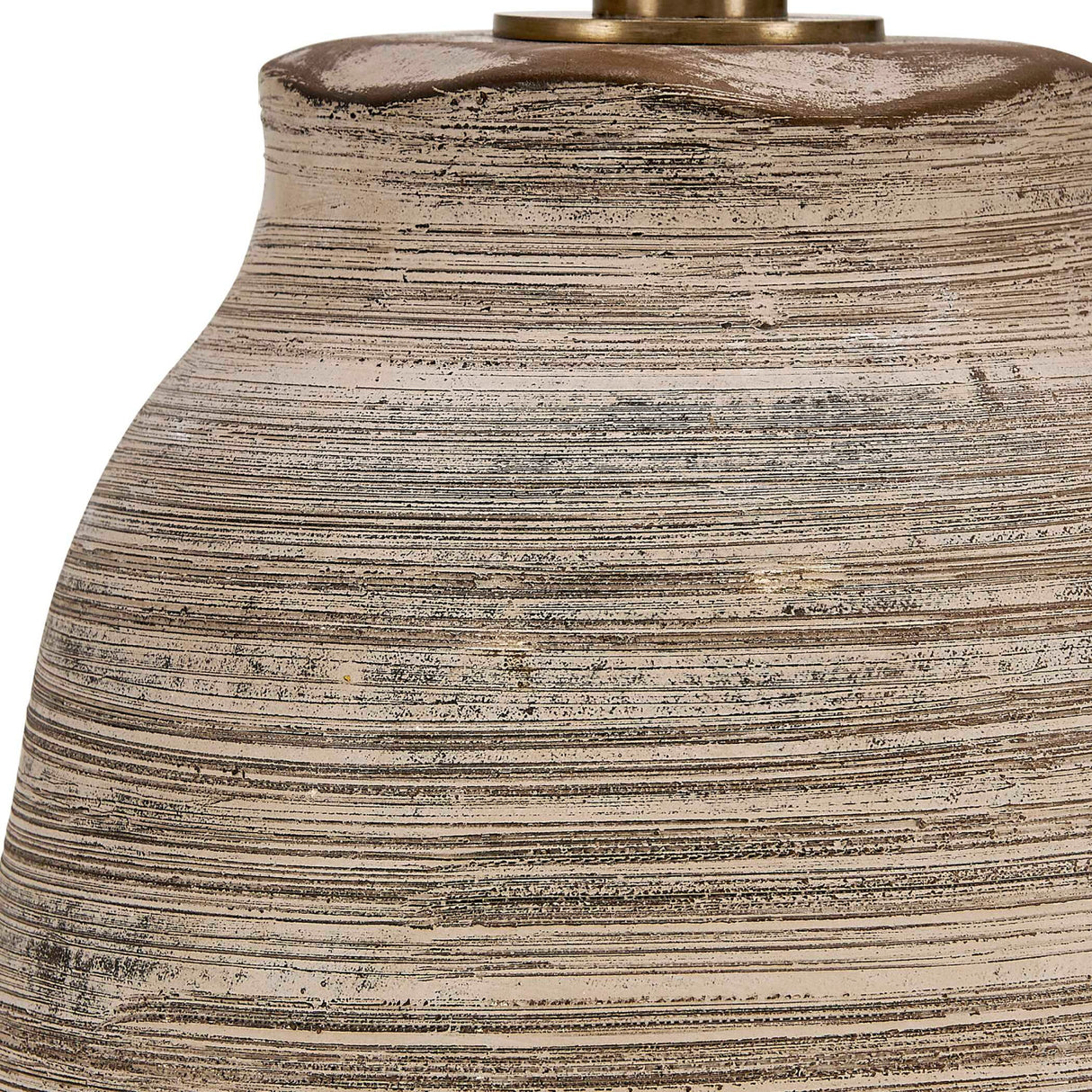 Distressed Gray Ceramic Table Lamp | Oroa.com