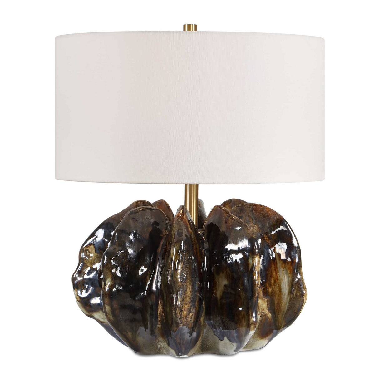 Organic-Shaped Ceramic Table Lamp | Oroa.com
