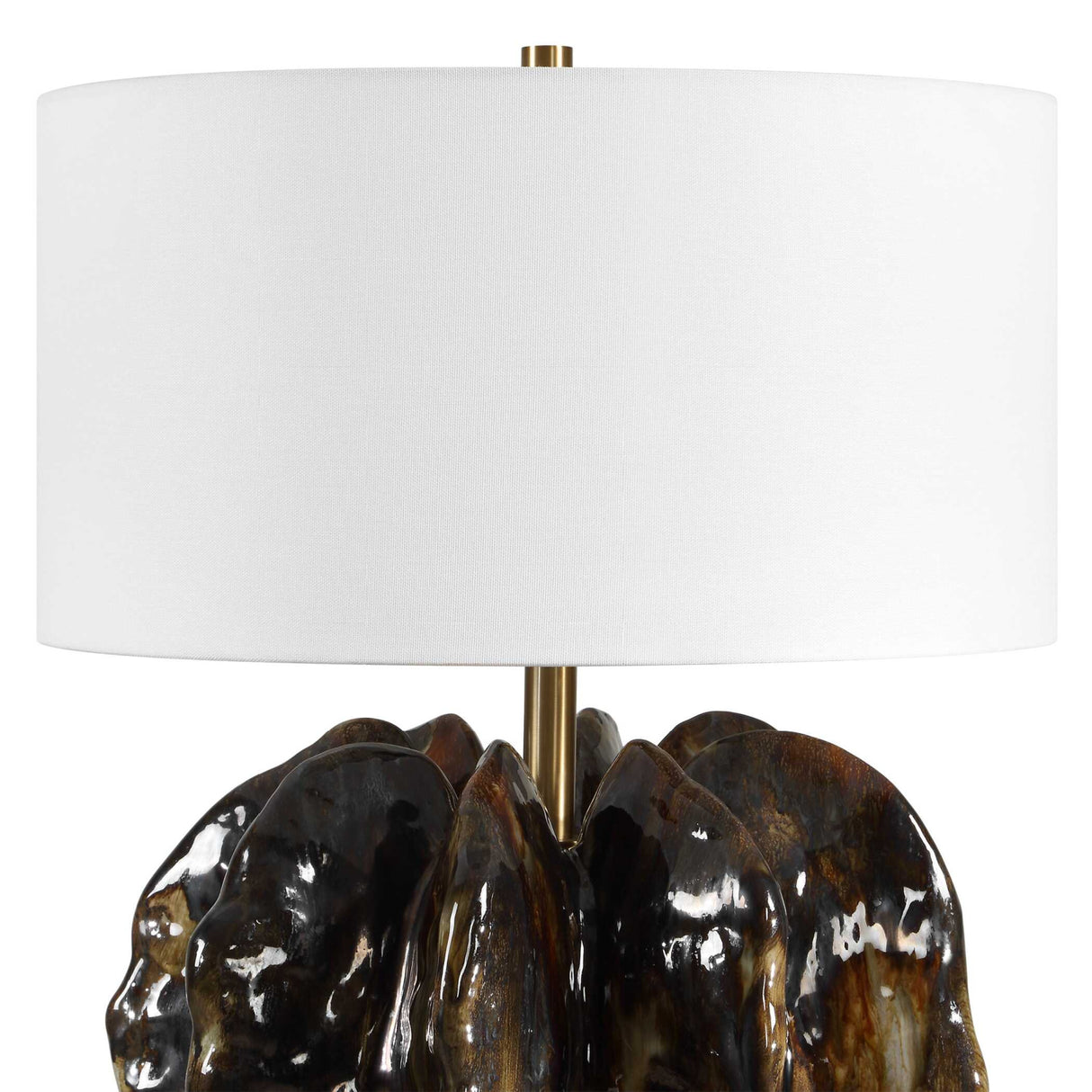 Organic-Shaped Ceramic Table Lamp | Oroa.com