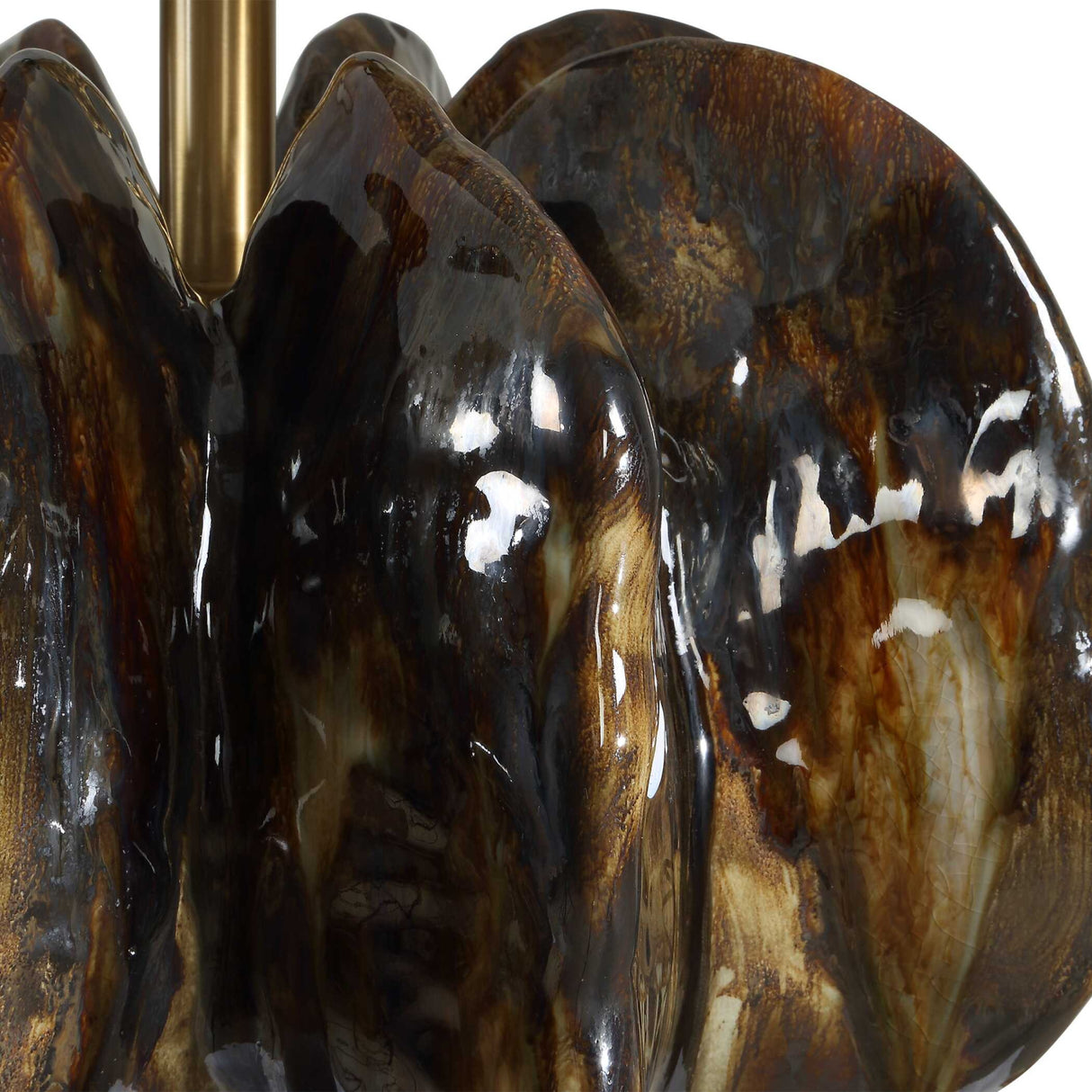 Organic-Shaped Ceramic Table Lamp | Oroa.com