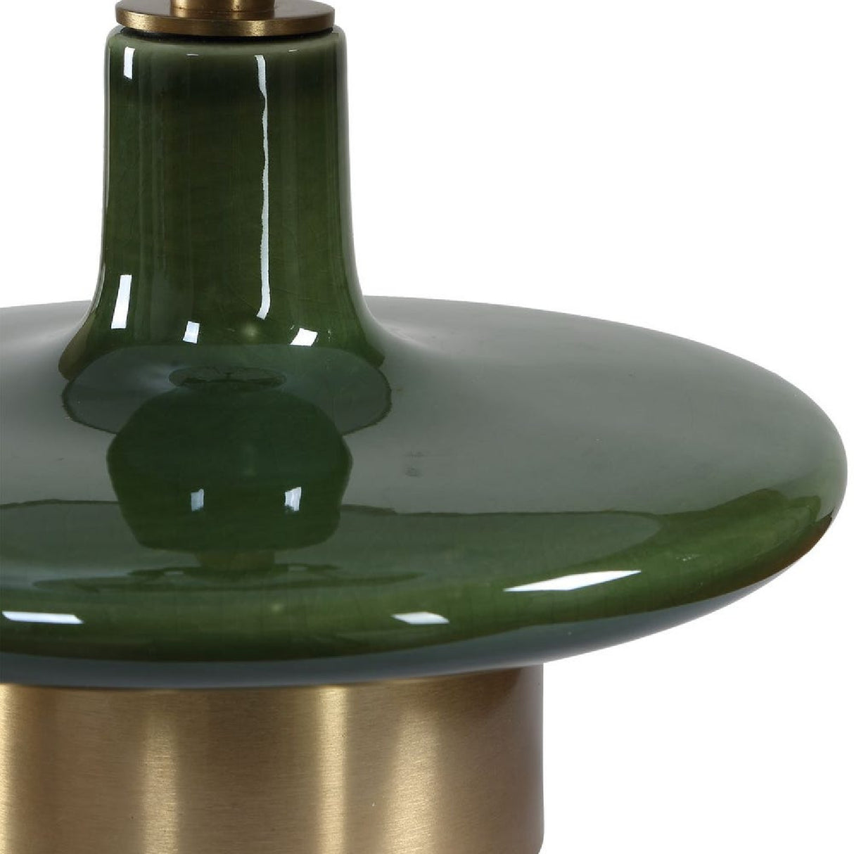 Modern European furniture - Green Ceramic Table Lamp - www.oroa.com | Oroa.com