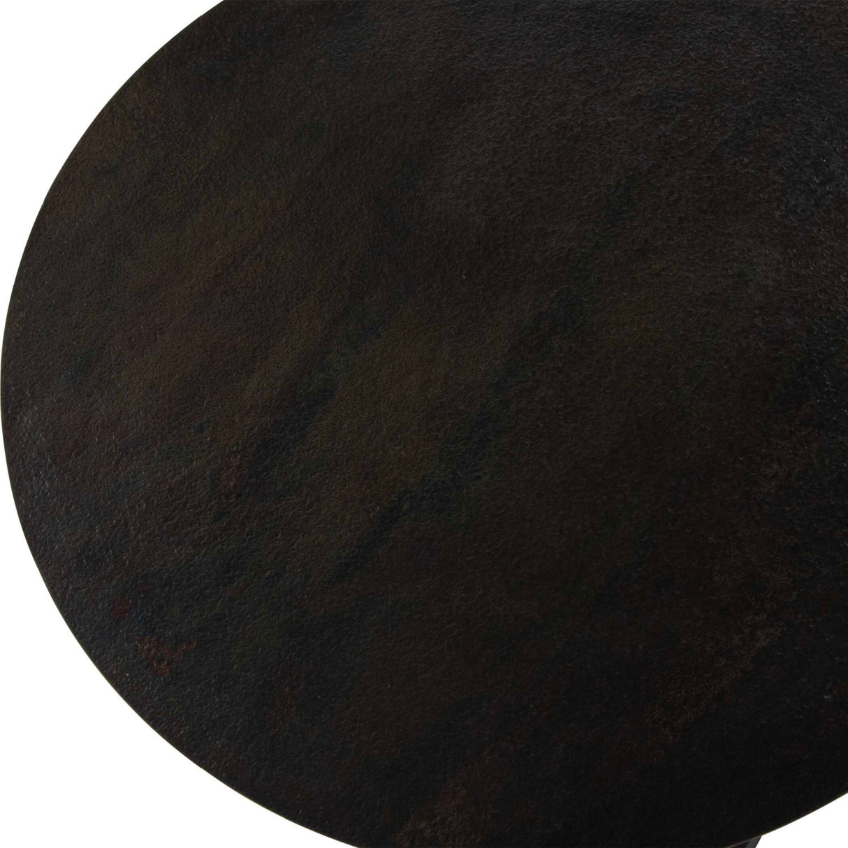 Black Cast Aluminum Accent Table | Oroa.com