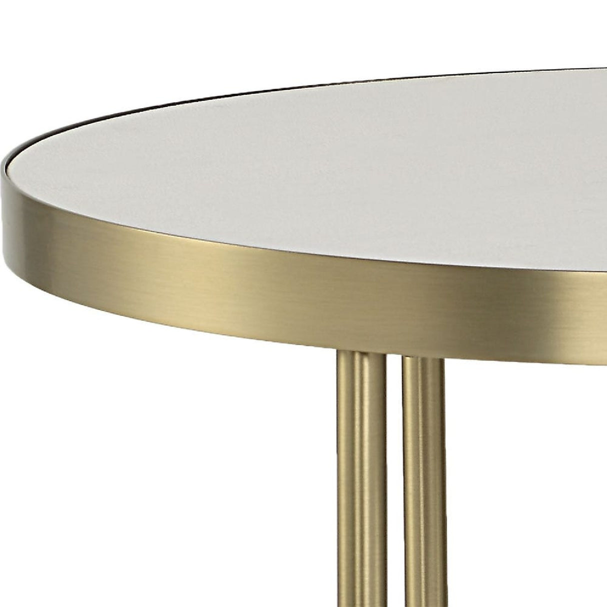 Modern European furniture - White Shagreen Nesting Tables (2) - www.oroa.com | Oroa.com