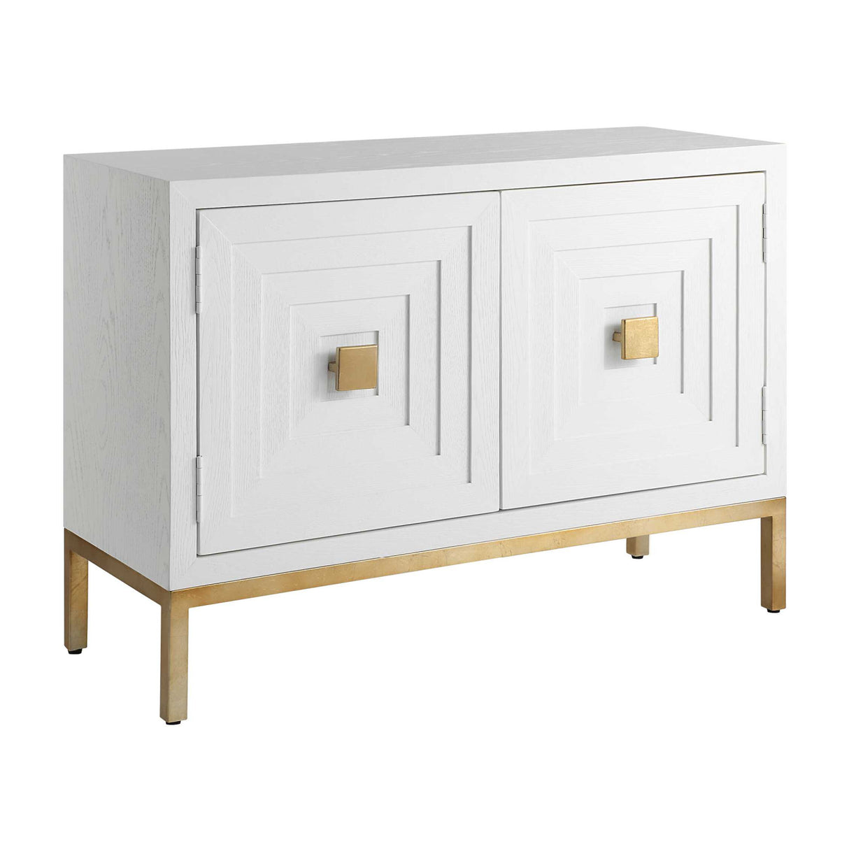 Fir Wood 2-Door Cabinet | Oroa.com