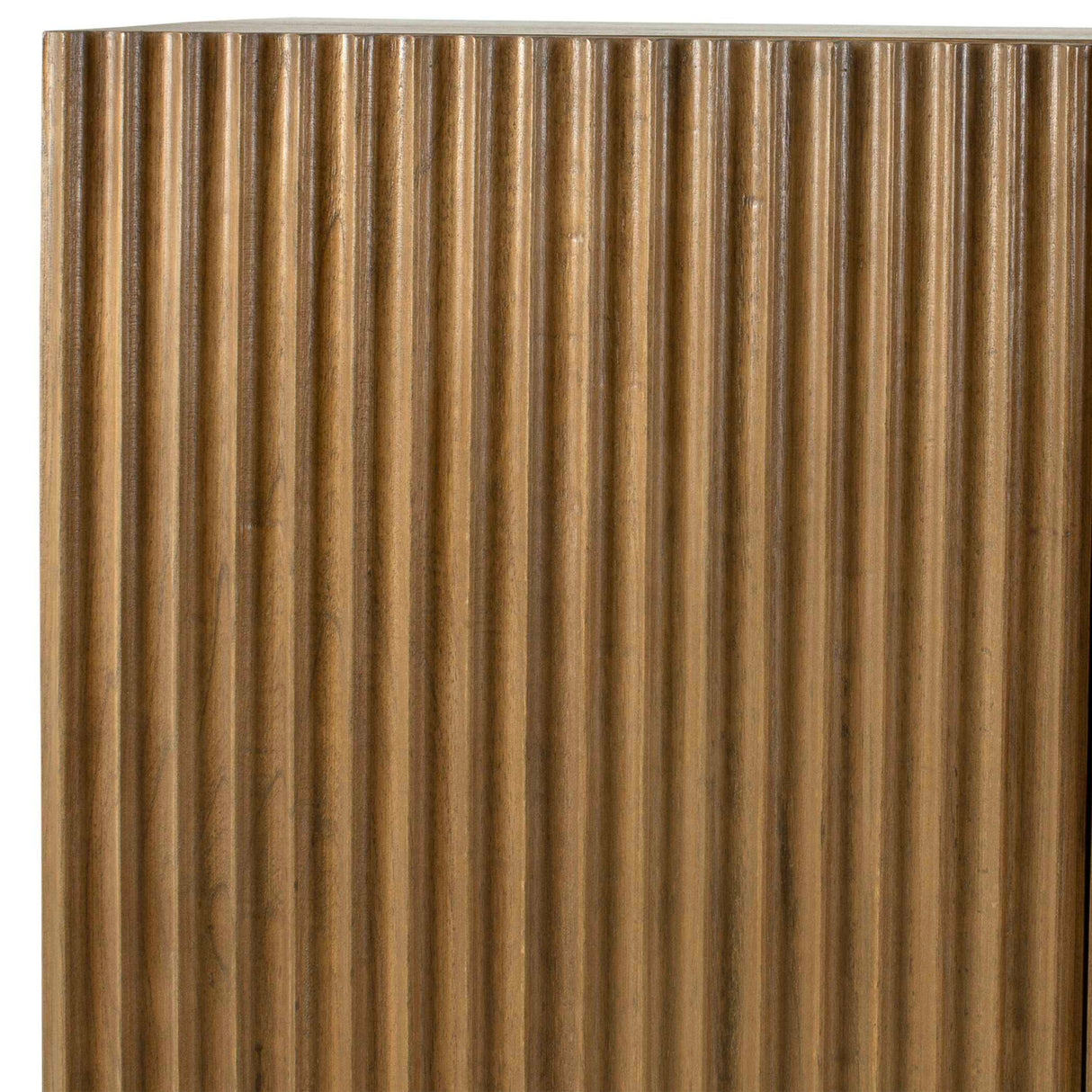 Modern European furniture - Fluted Wood 4-Door Cabinet - www.oroa.com | Oroa.com