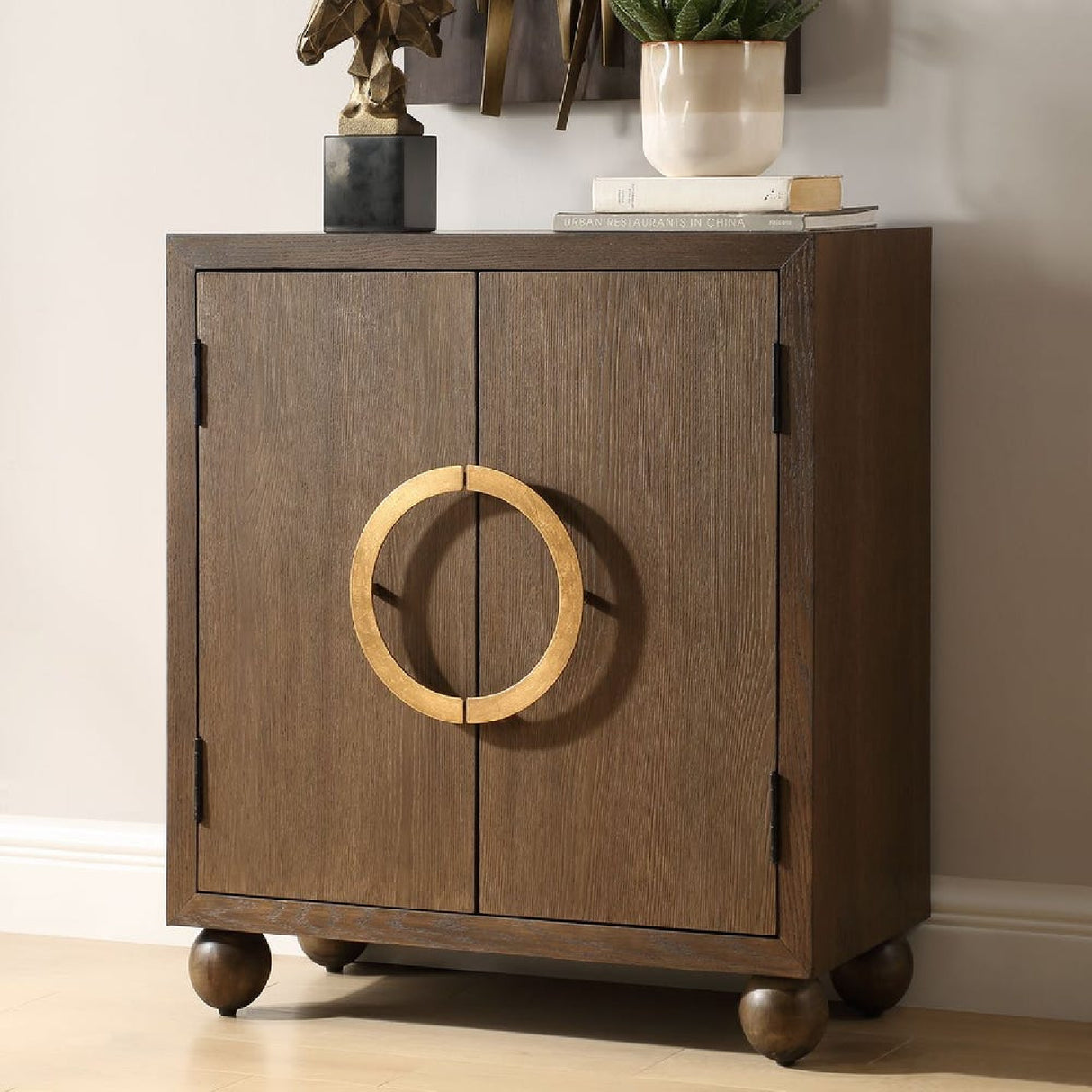 Modern European furniture - Oak 2-Door Cabinet - www.oroa.com | Oroa.com