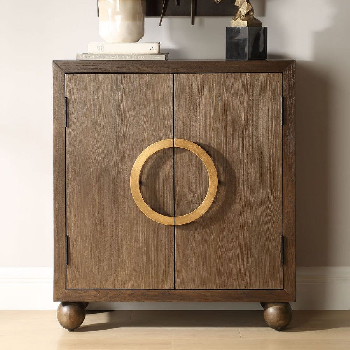 Modern European furniture - Oak 2-Door Cabinet - www.oroa.com | Oroa.com