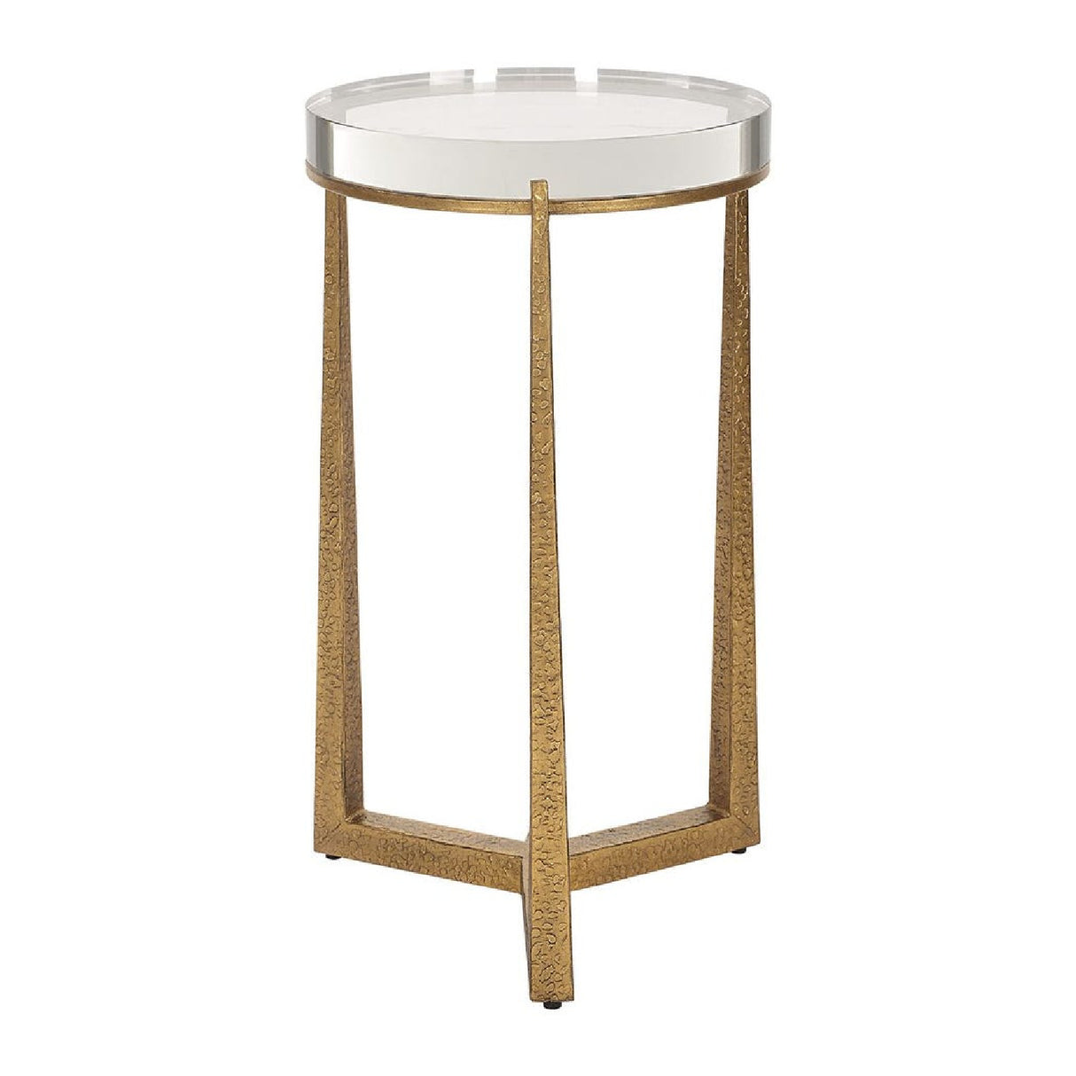 Crystal Top Accent Table | Oroa.com