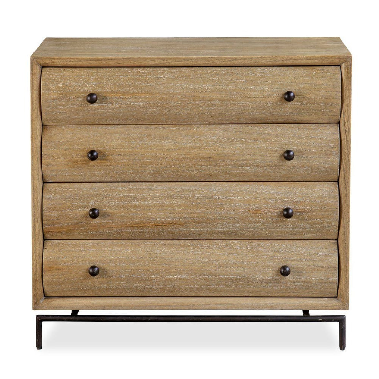 Modern European furniture - Mindi Wood 4-Drawer Chest - www.oroa.com | Oroa.com