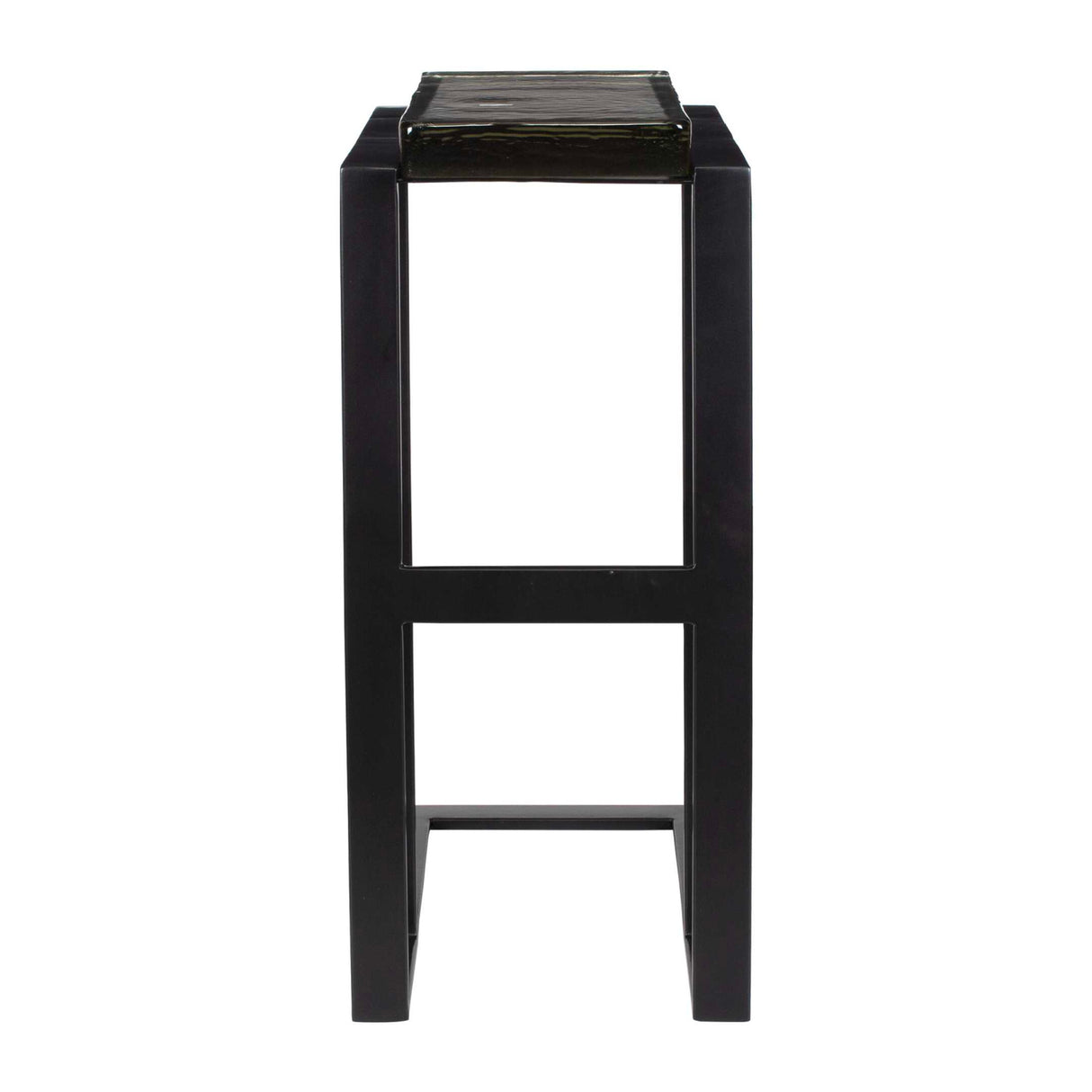 Cast Glass Pull-Up Accent Table | Oroa.com