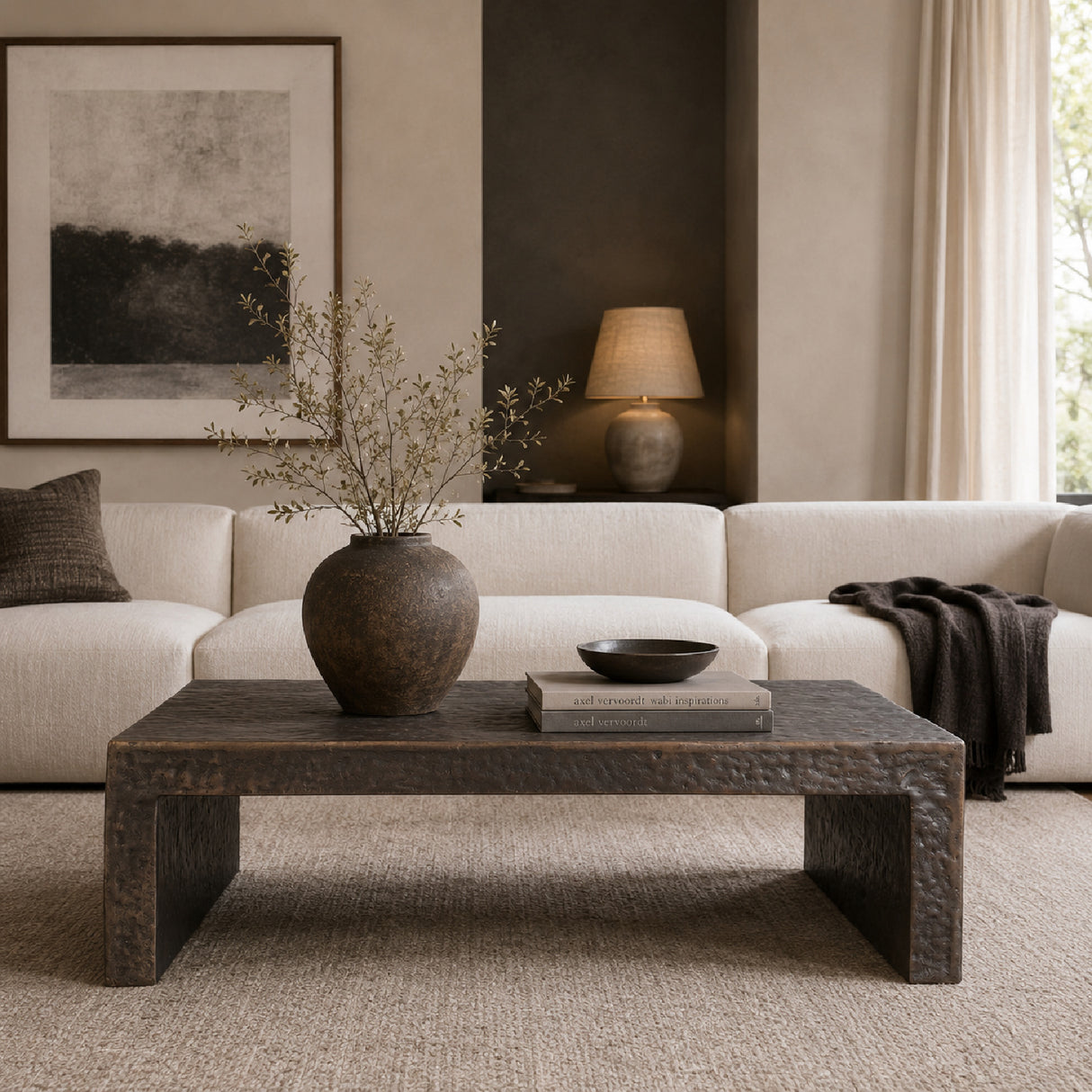 Bronze Indoor/Outdoor Coffee Table | Oroa.com
