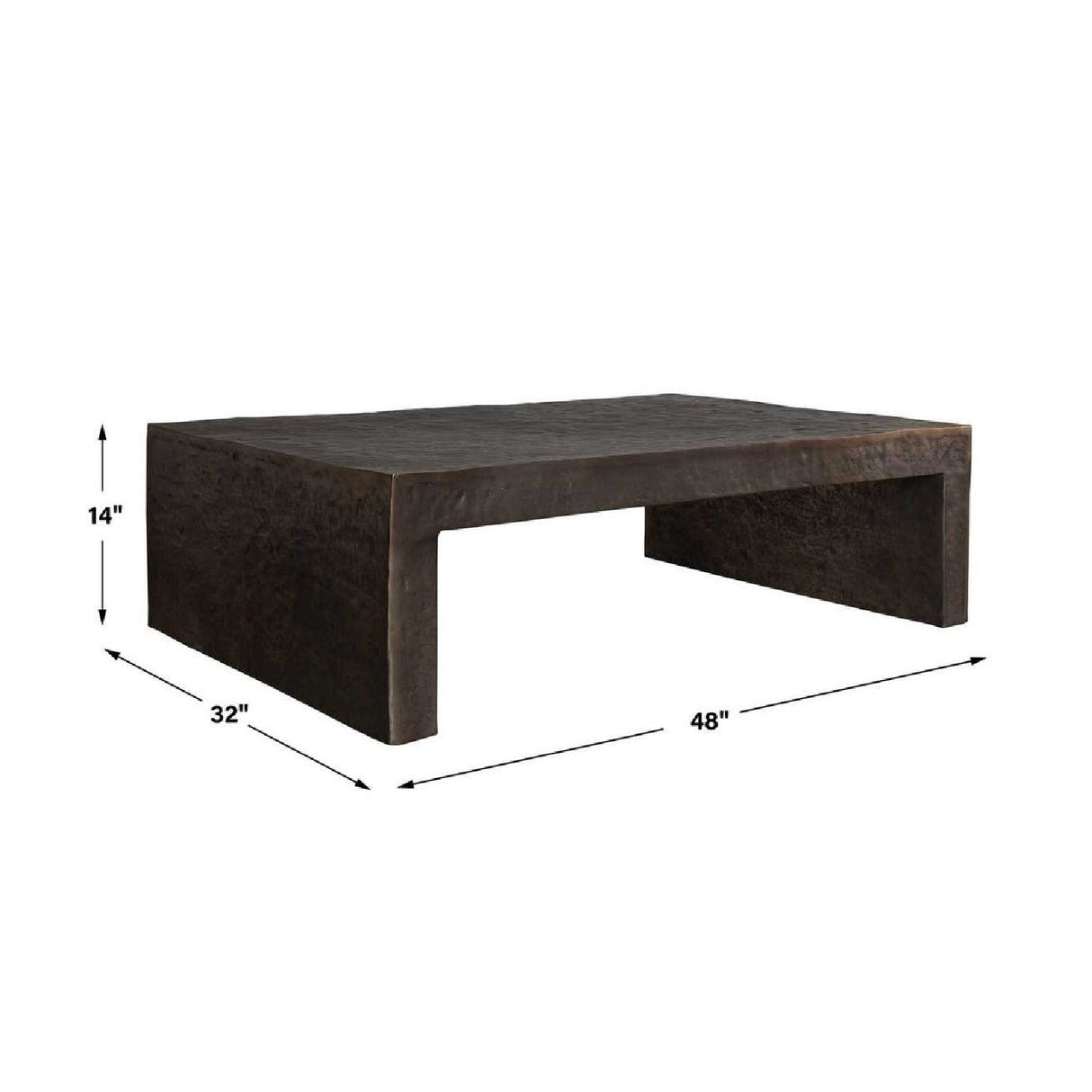 Bronze Indoor/Outdoor Coffee Table | Oroa.com