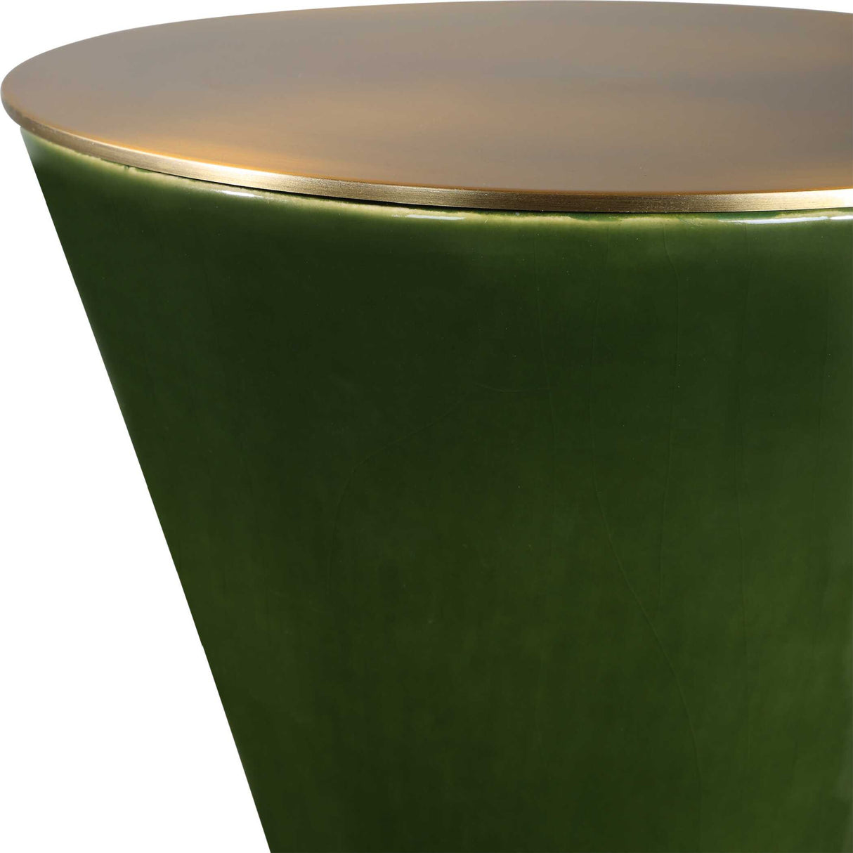 Modern European furniture - Green Ceramic Hourglass Drink Table - www.oroa.com | Oroa.com