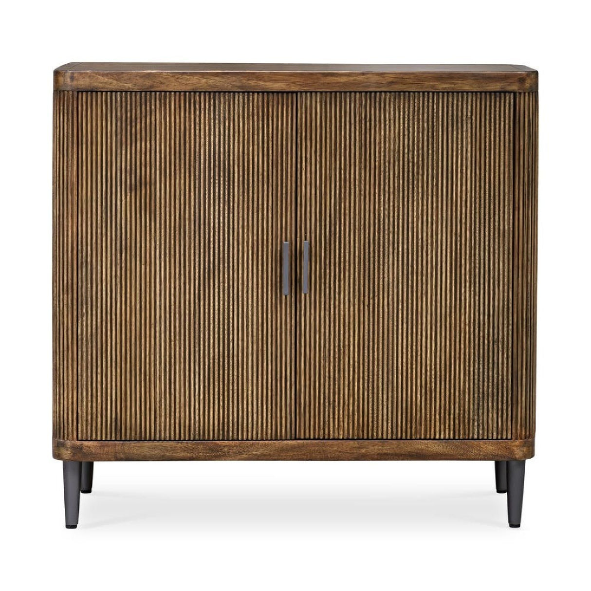 Modern European furniture - Wooden Tambour 2-Door Cabinet - www.oroa.com | Oroa.com