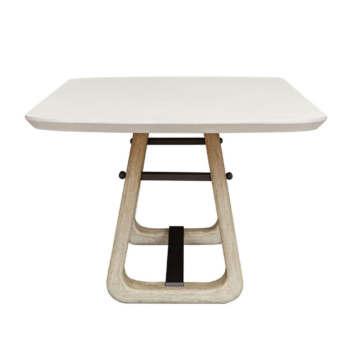 White Rectangular Indoor/Outdoor Dining Table | Oroa.com