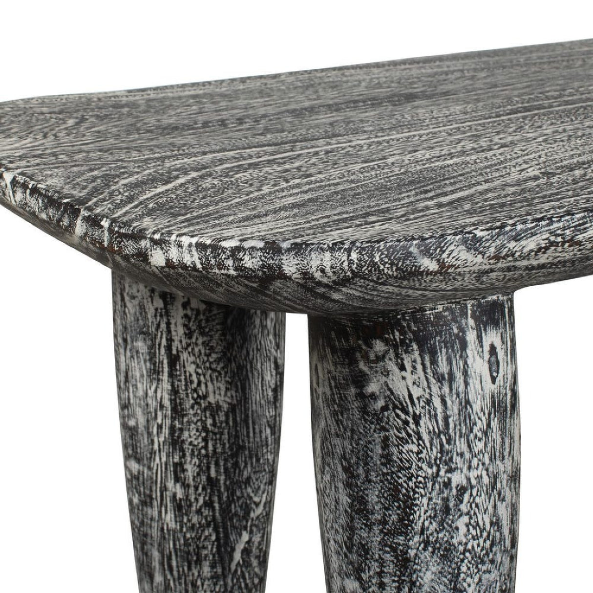 Hand-Carved Suar Wood Bench | Oroa.com