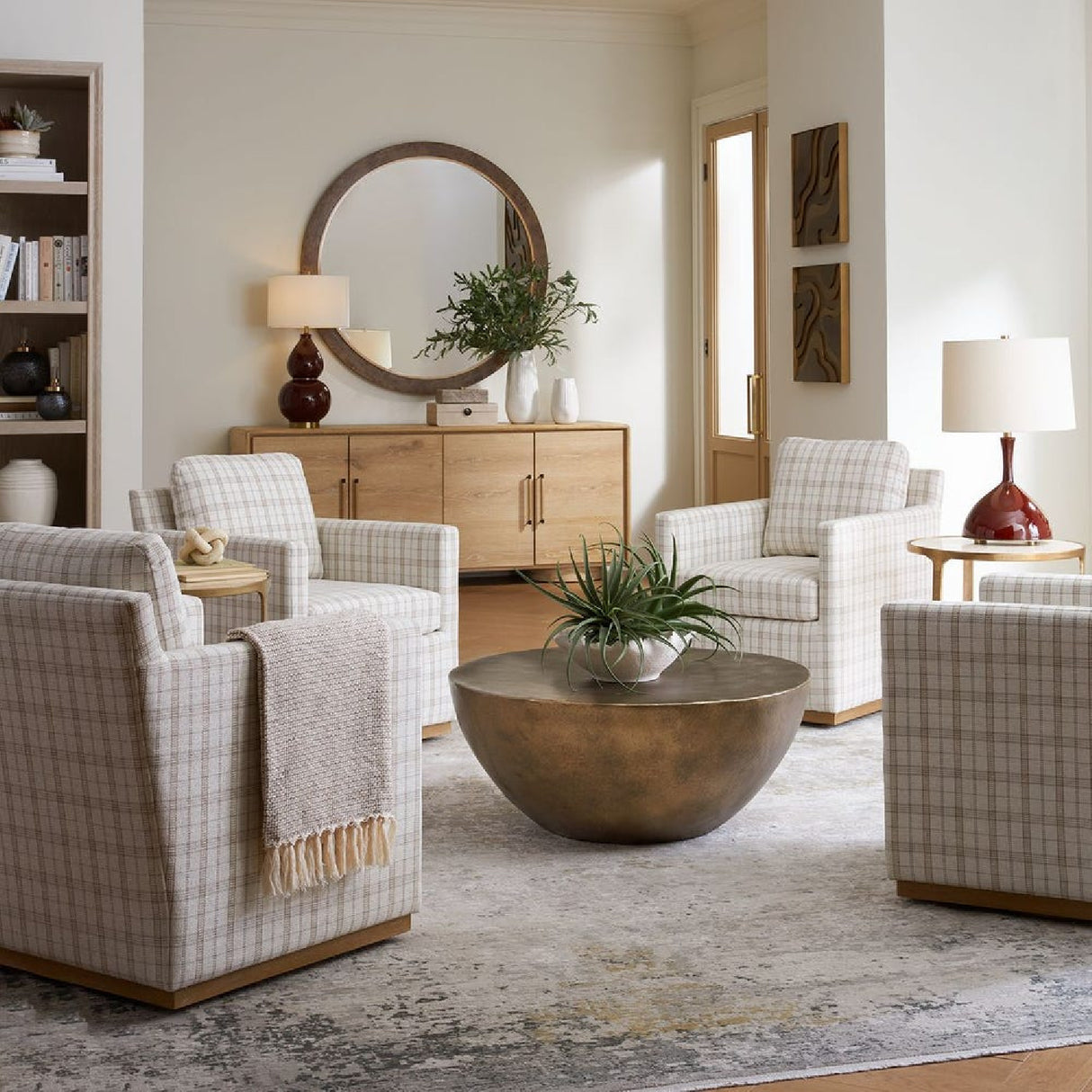 Modern European furniture - 4-Door Oak Cabinet - www.oroa.com | Oroa.com