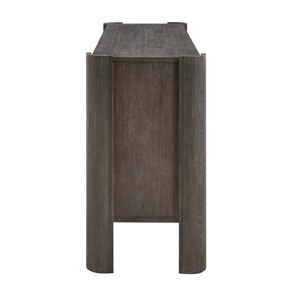 Modern European furniture - Gray Wooden Sliding Door Cabinet - www.oroa.com | Oroa.com