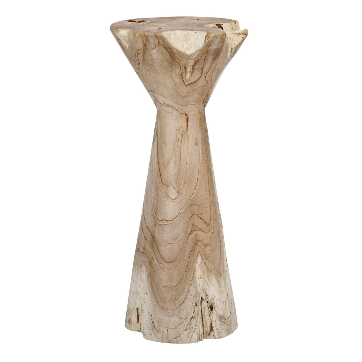 Hourglass Teak Indoor/Outdoor Drink Table | Oroa.com