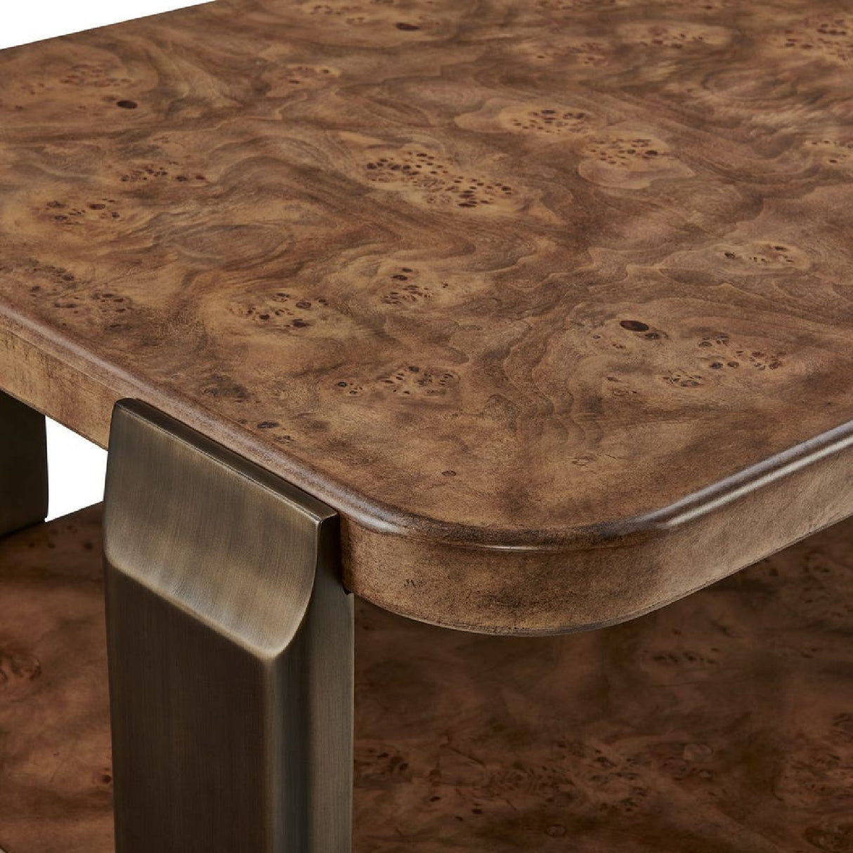 Modern European furniture - Mappa Burl Rectangular Coffee Table - www.oroa.com | Oroa.com