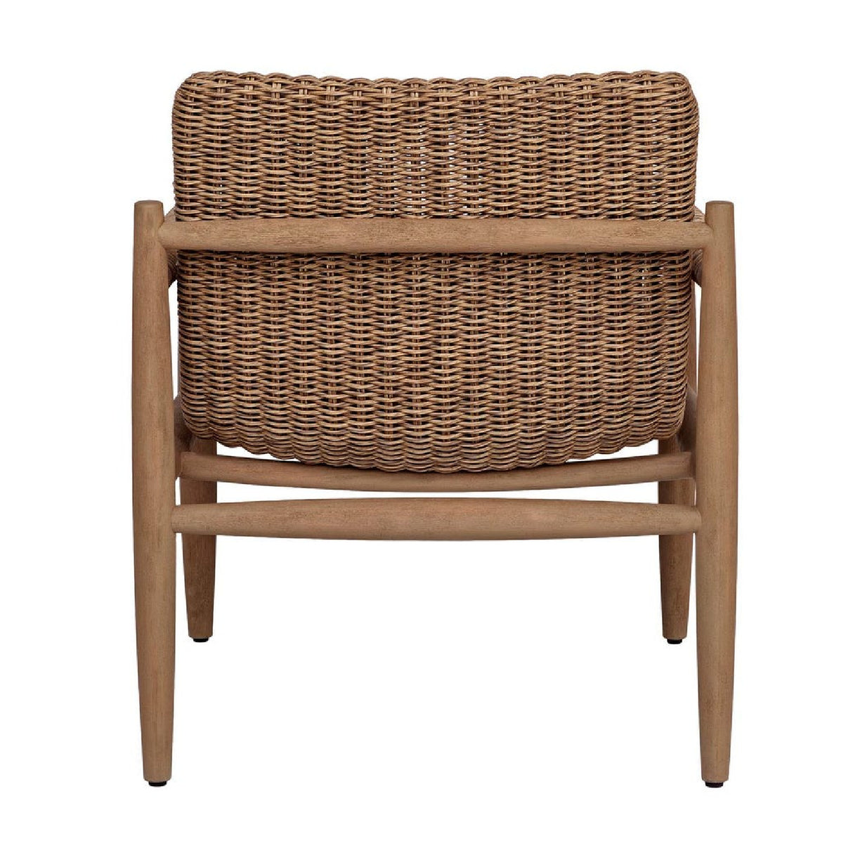 Modern European furniture - Wicker Scooped Outdoor Lounge Chair - www.oroa.com | Oroa.com