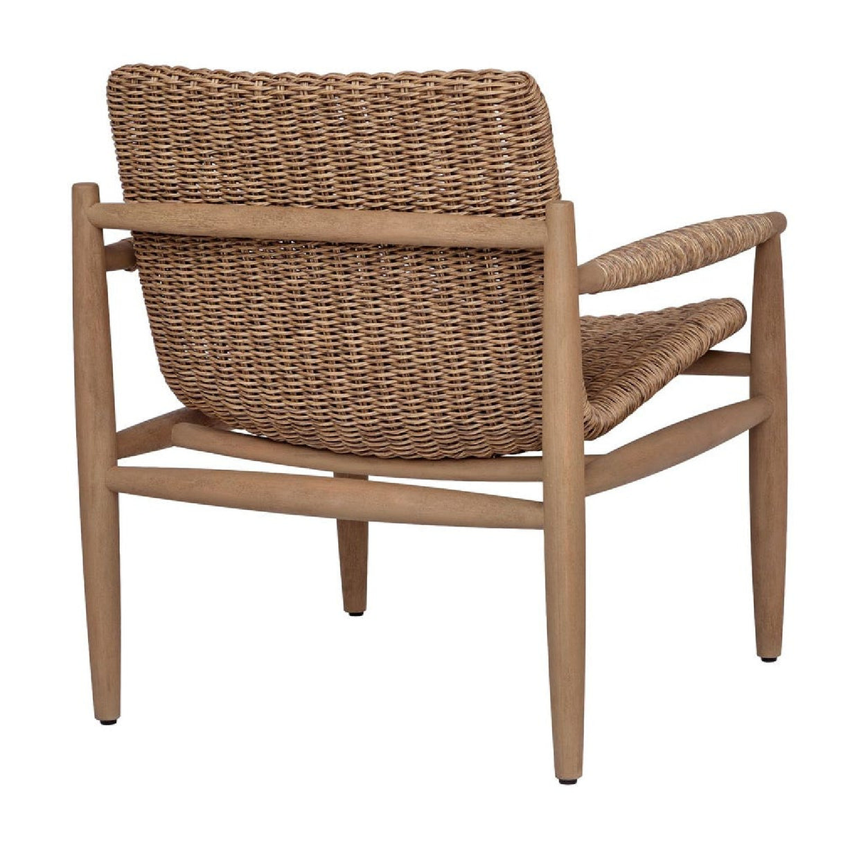 Modern European furniture - Wicker Scooped Outdoor Lounge Chair - www.oroa.com | Oroa.com