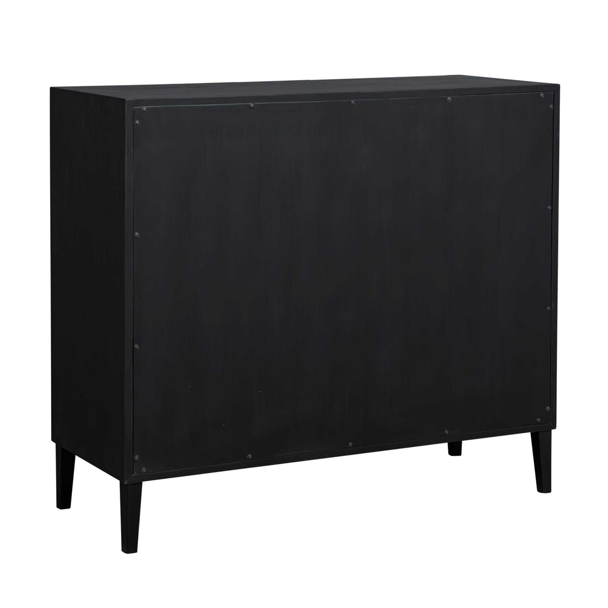 Modern European furniture - Black Wooden 2-Door Cabinet - www.oroa.com | Oroa.com