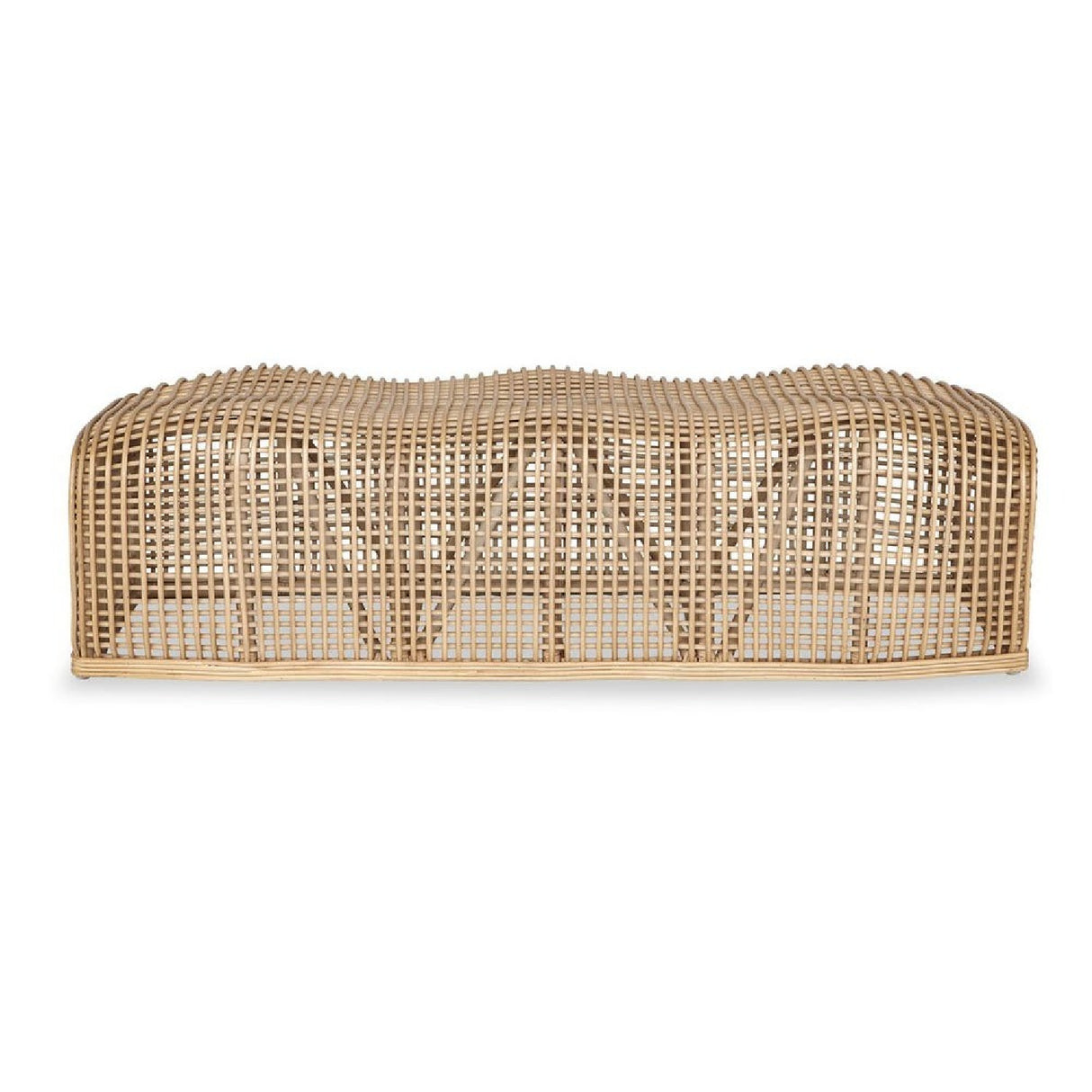 Modern European furniture - Natural Rattan Bench - www.oroa.com | Oroa.com