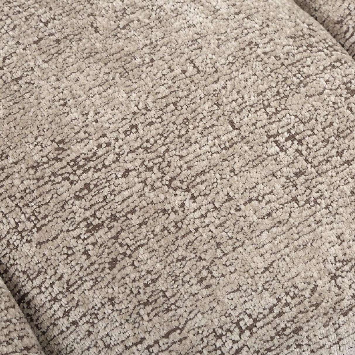 Modern European furniture - Beige Chenille Channeled Sofa - www.oroa.com | Oroa.com