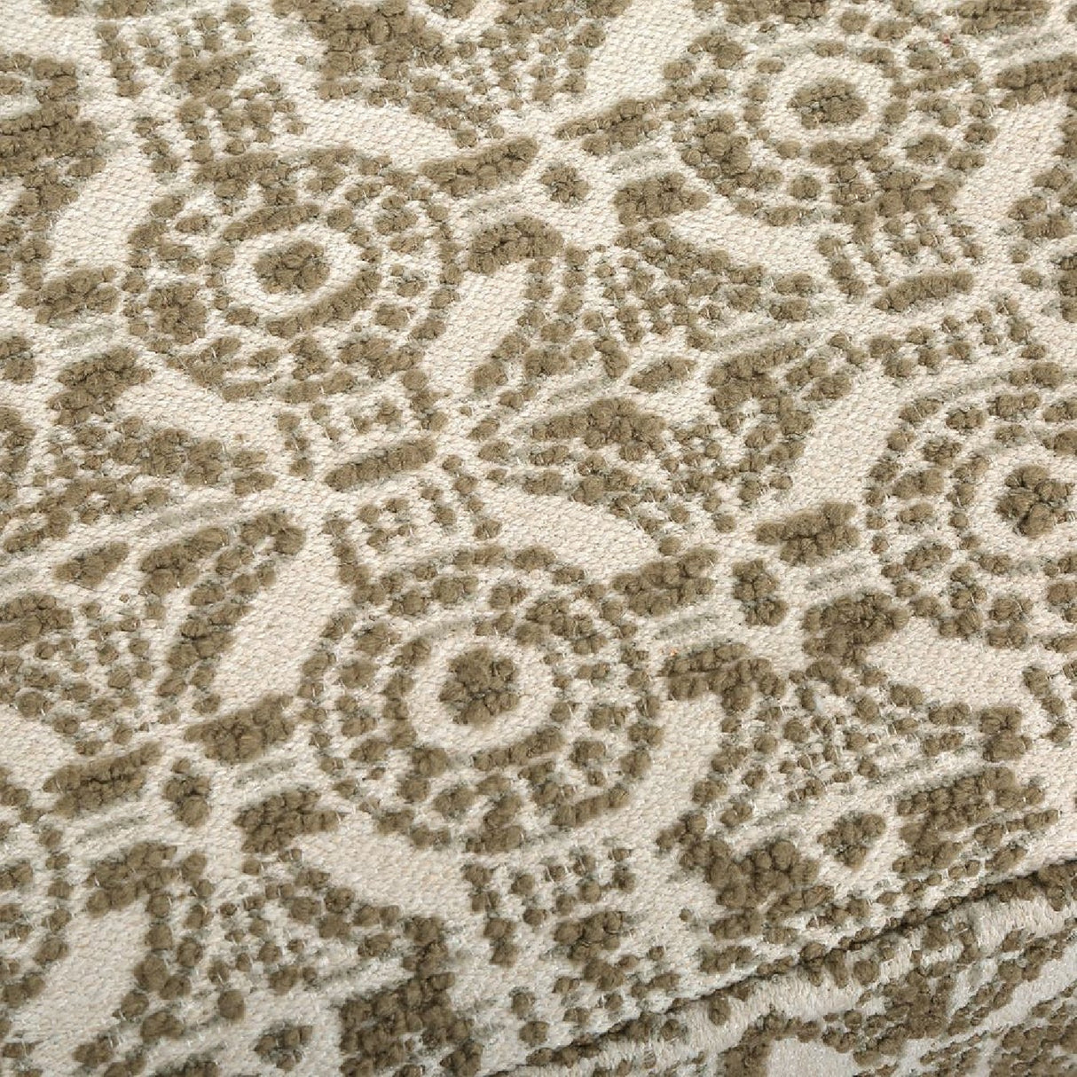 Modern European furniture - Green Medallion Motif Bench S - www.oroa.com | Oroa.com