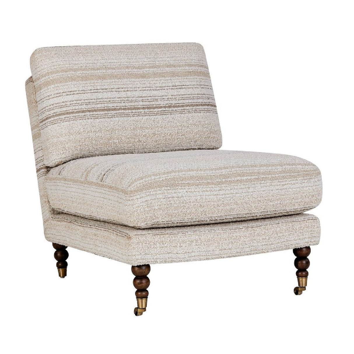 Modern European furniture - Boucle Stripes Accent Chair - www.oroa.com | Oroa.com