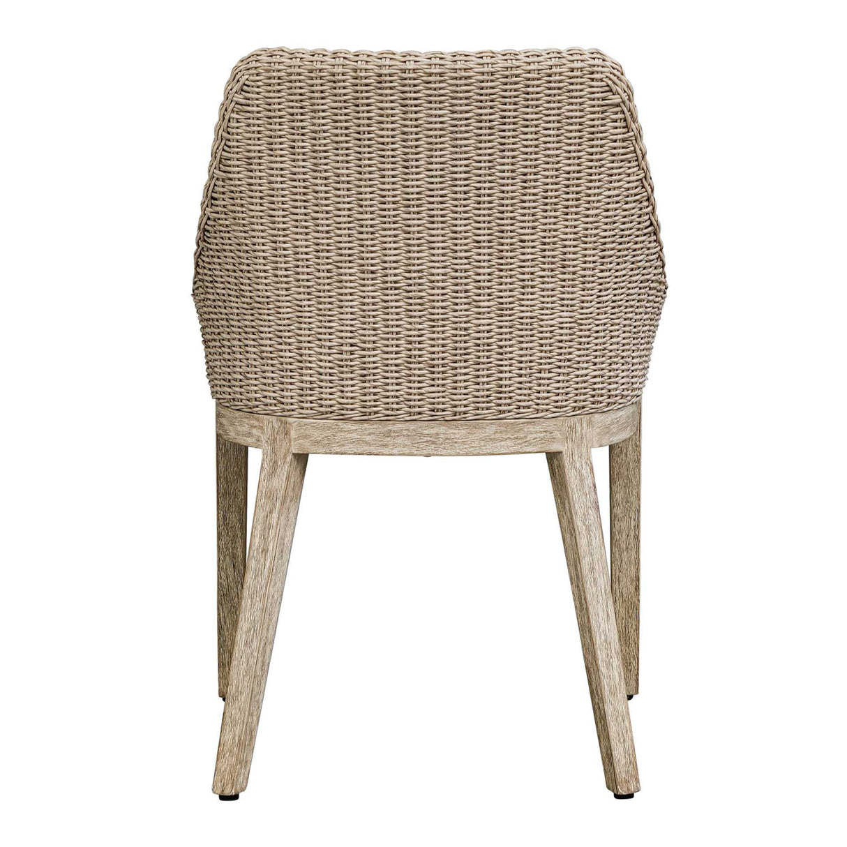 Modern European furniture - Beige Wicker Outdoor Dining Chair - www.oroa.com | Oroa.com
