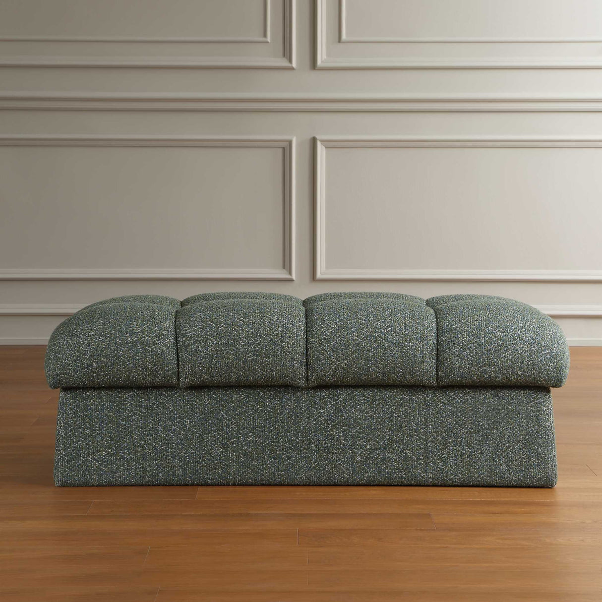 Modern European furniture - Block Tufted Bench - www.oroa.com | Oroa.com