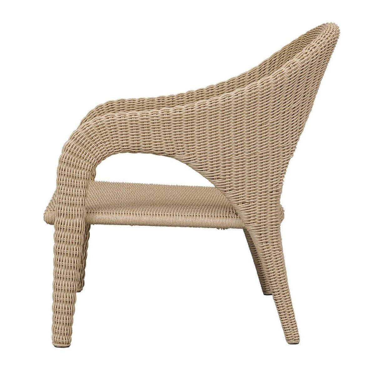 Modern European furniture - Natural Wicker Outdoor Lounge Chair - www.oroa.com | Oroa.com