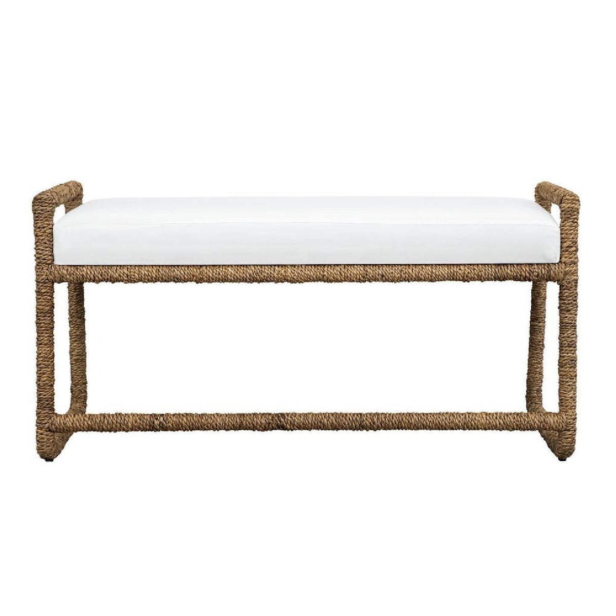 Modern European furniture - Banana Fiber Wrapped Bench - www.oroa.com | Oroa.com