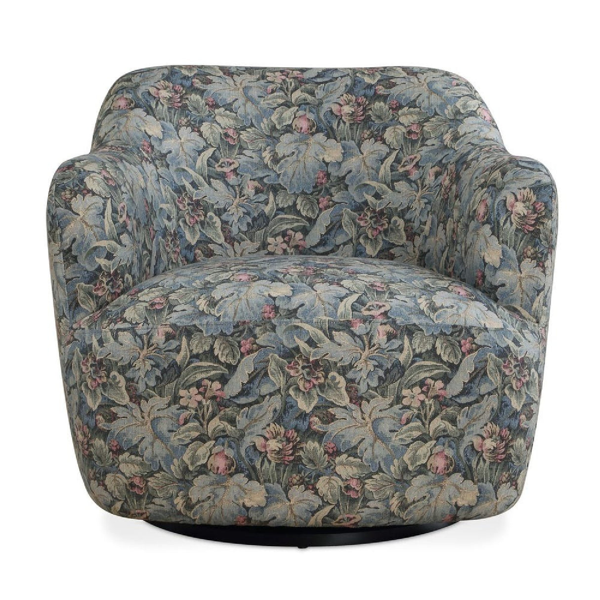Modern European furniture - Floral Print Swivel Chair - www.oroa.com | Oroa.com