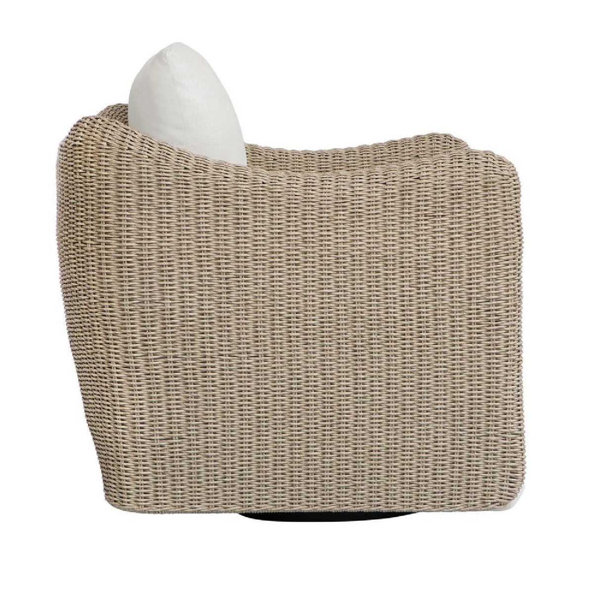 Modern European furniture - Beige Outdoor Swivel Lounge Chair - www.oroa.com | Oroa.com