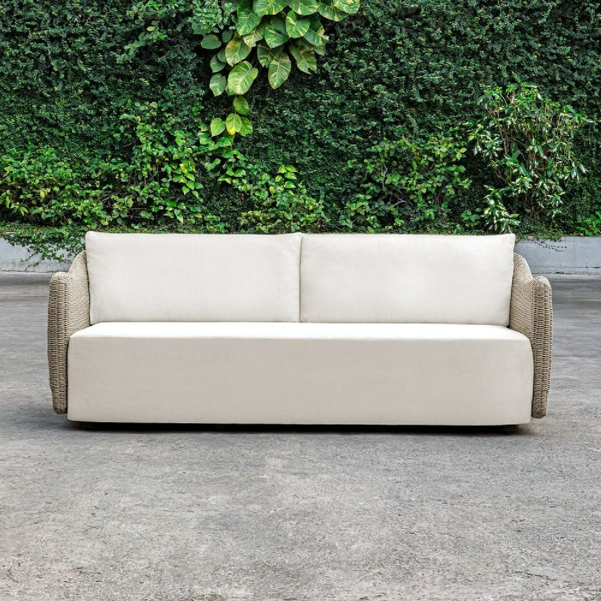 Modern European furniture - Beige Outdoor Sofa - www.oroa.com | Oroa.com