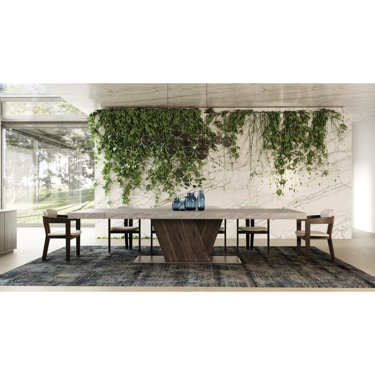 Pecan Elm Extendable Dining Table | Oroa.com