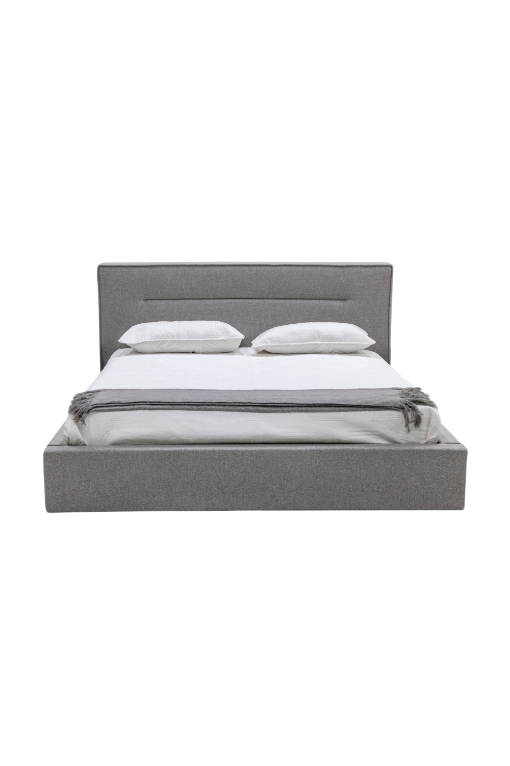 Gray Upholstered Bed | Oroa.com
