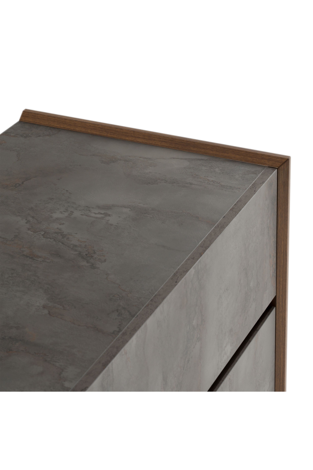 Gray Stucco 6-Drawer Dresser | Oroa.com