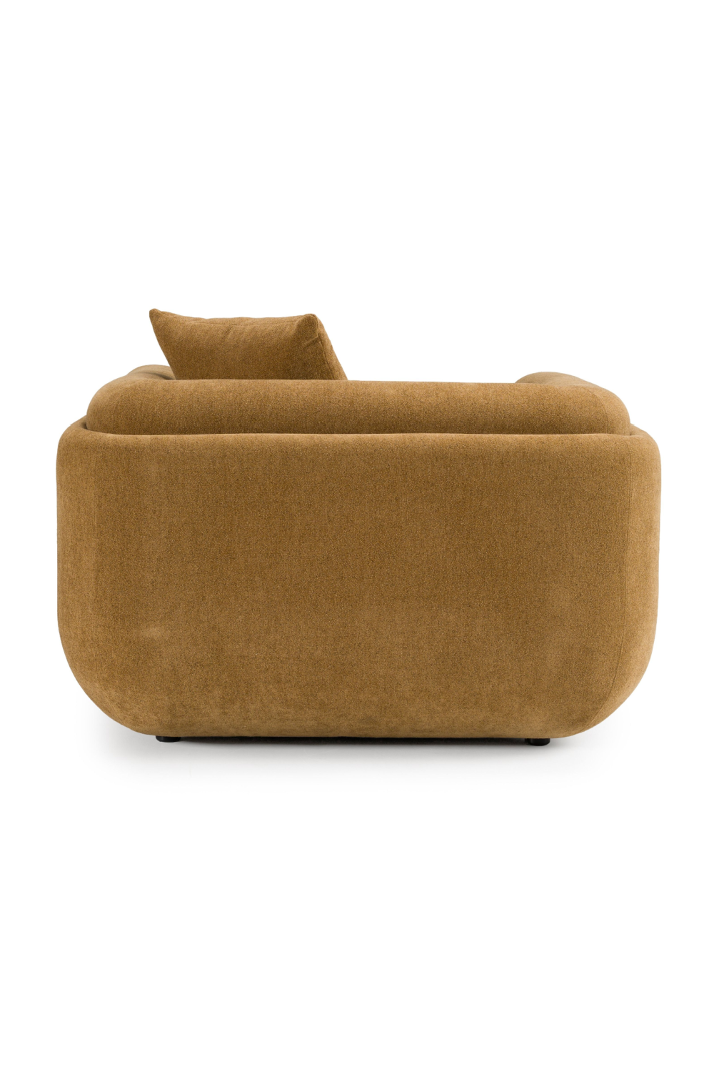 Orange Fabric Lounge Chair | Oroa.com
