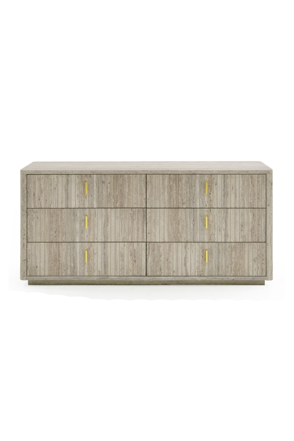 Travertine 6-Drawer Dresser | Oroa.com