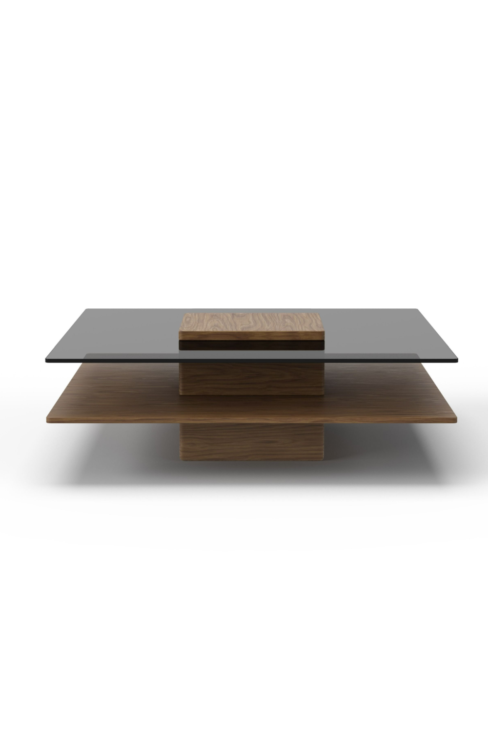 Glass & Wood Coffee Table | Oroa.com