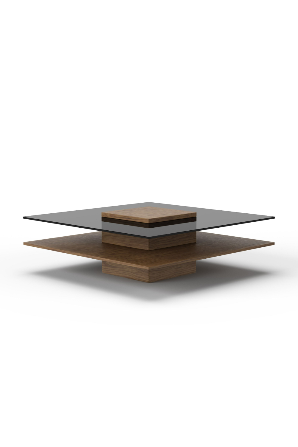 Glass & Wood Coffee Table | Oroa.com