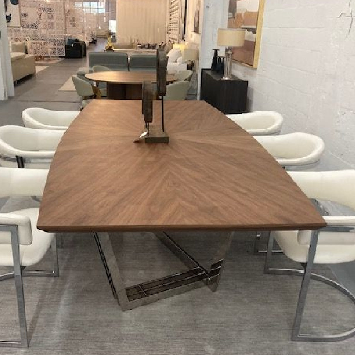 Stainless-Steel Base Dining Table | Oroa.com