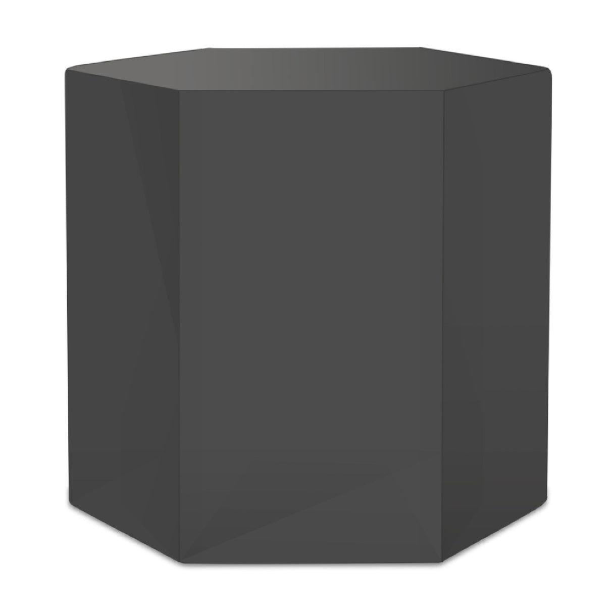 Hexagonal Gray End Table M | Oroa.com