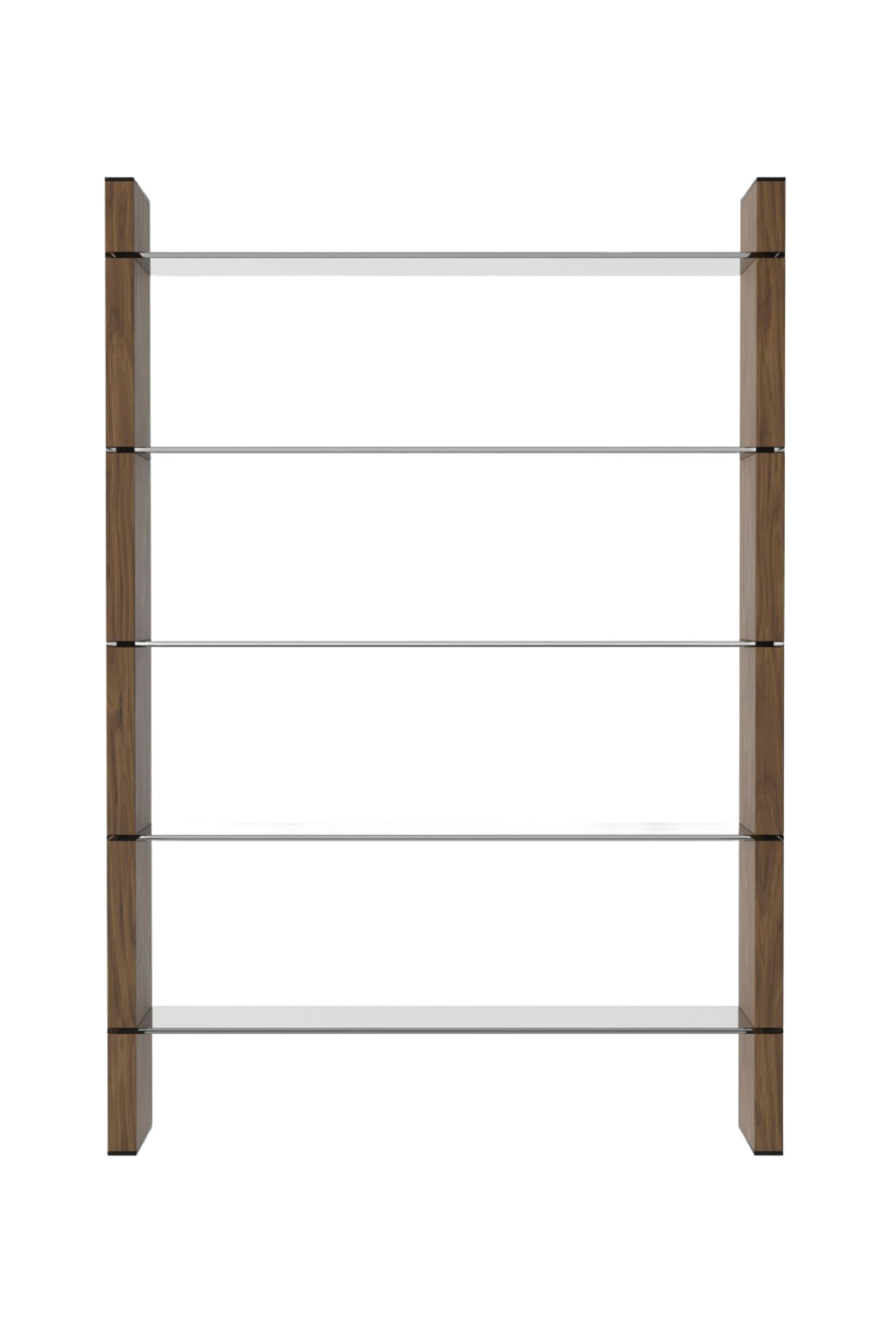 Black Glass Bookshelf | Oroa.com